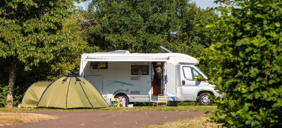 Pitches for caravan/camper van/tent