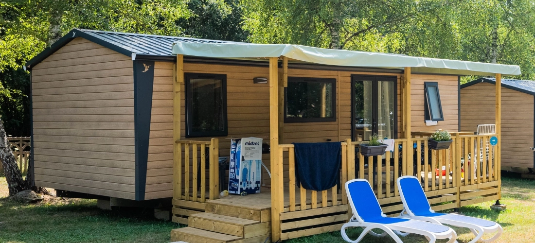 Mobil-home Premium "Tribu" CLIMATISÉ - 2025